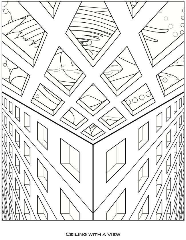 Welcome To Dover Publications Coloring Pages Pattern Coloring Pages Colouring Art The