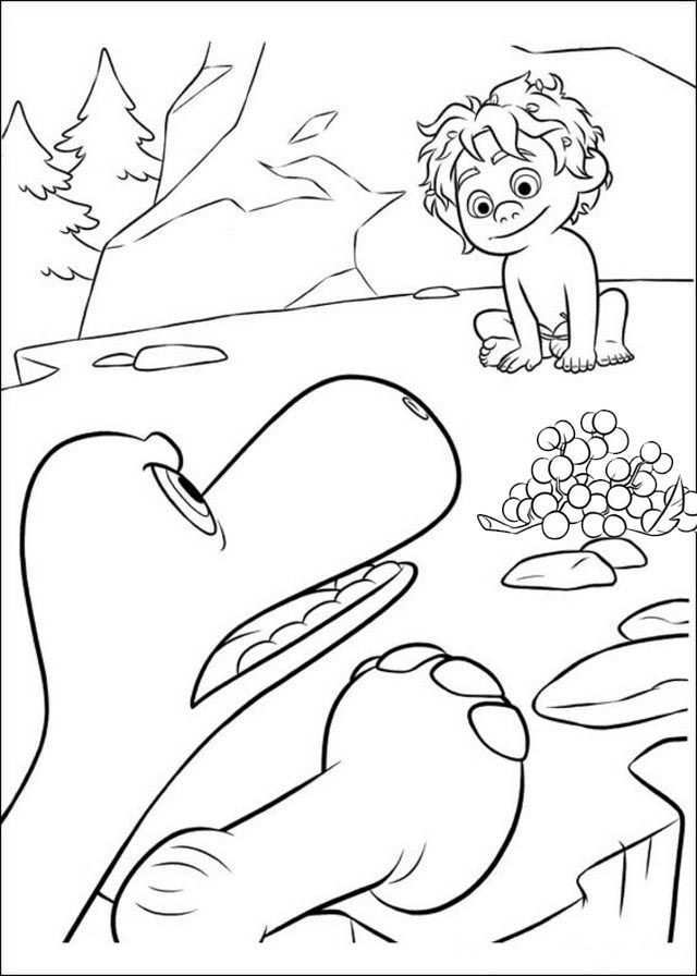 13 Fun Arlo The Good Dinosaur Coloring Pages For Children Kleurplaten Dinosaurus Disn