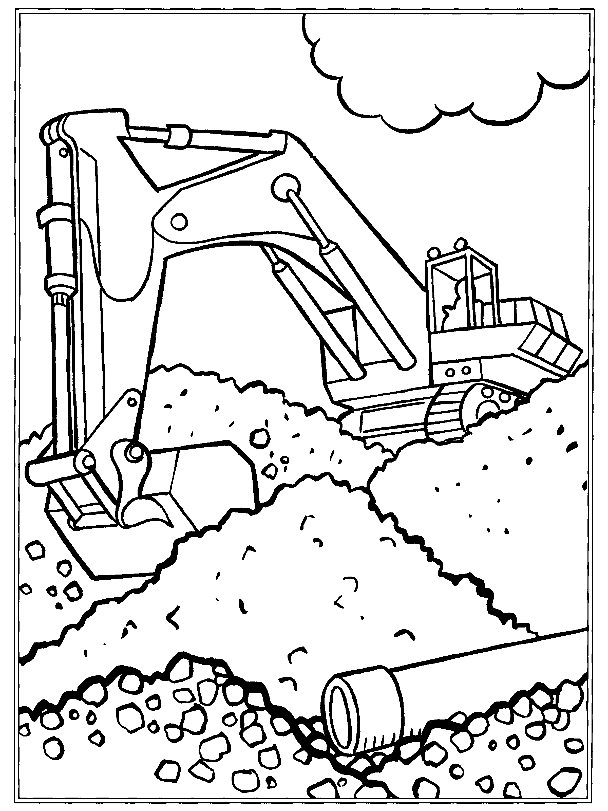 Graafmachine Farm Coloring Pages Poppy Art Coloring Pages