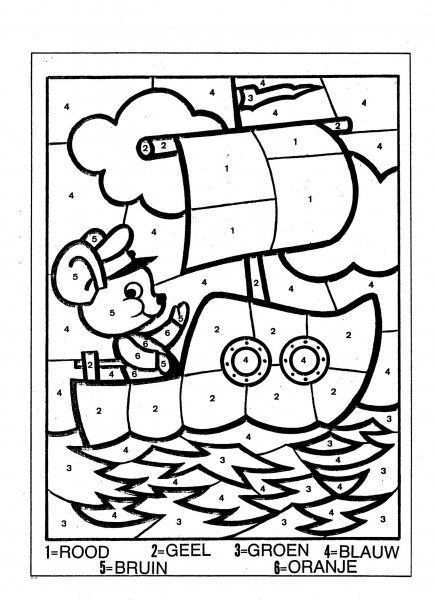 Wb Nummer Muis Jpg Coloring Pages School Posters Art