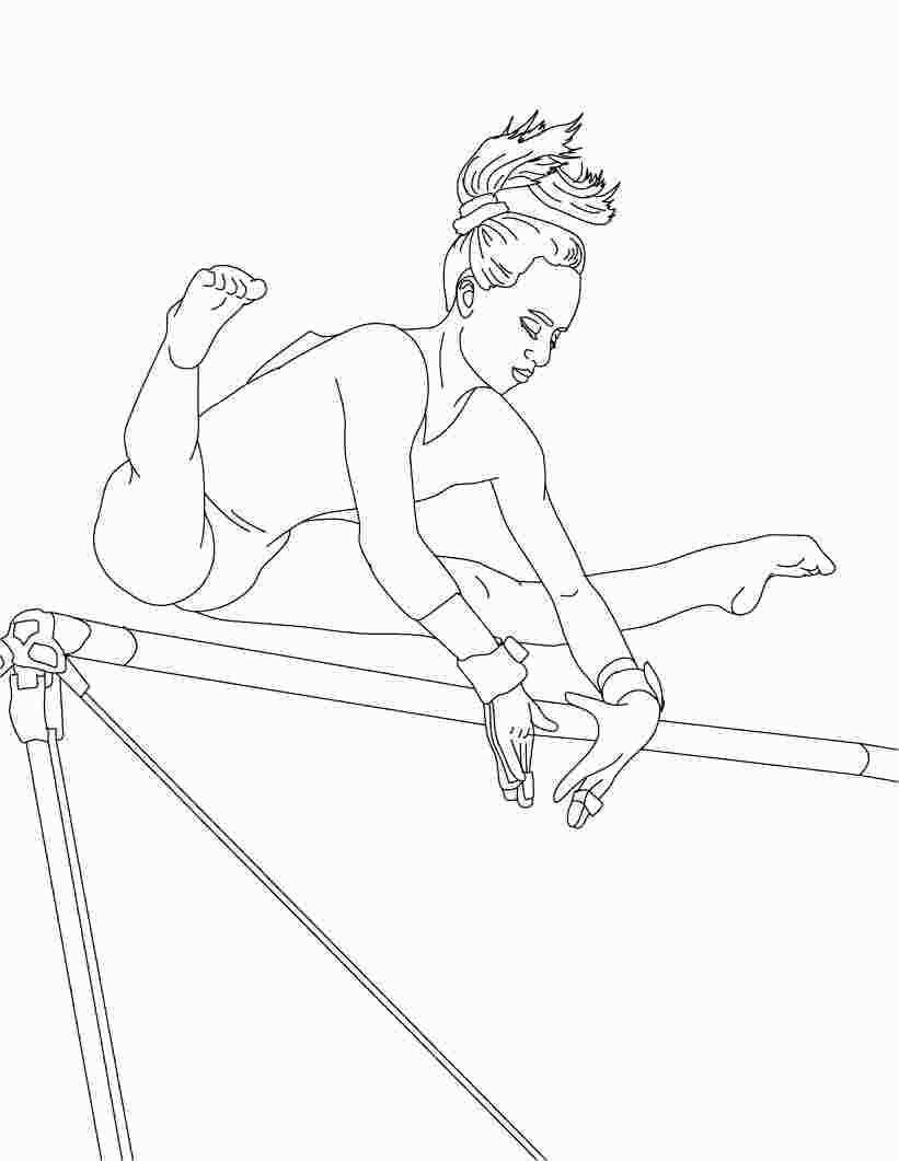 Coloring Sheets Gymnastics Sports Coloring Pages Coloring Pages Coloring Pages To Pri