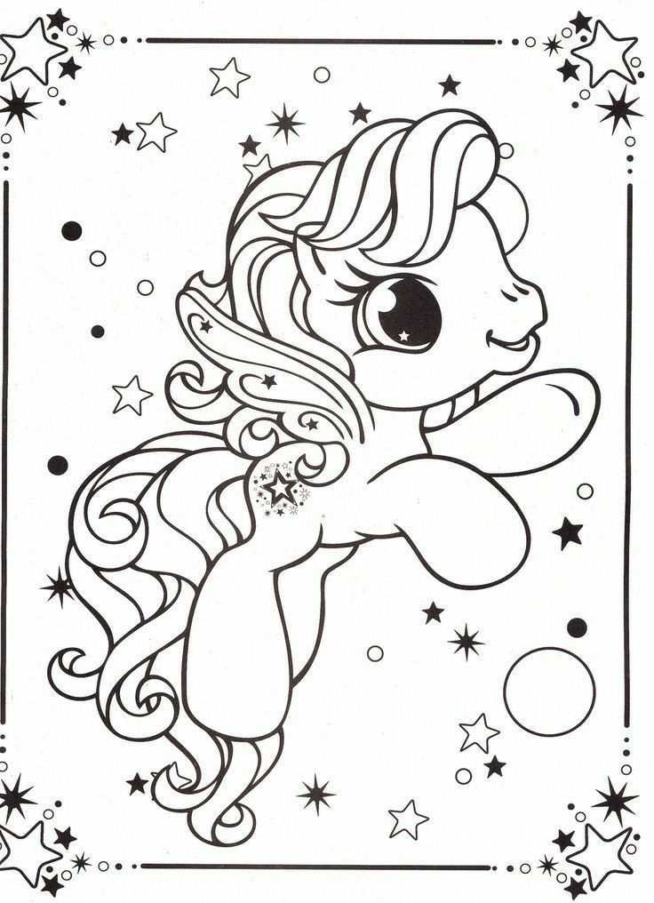 Pin De Loana Luxiana En Mijn Luttel Pony En 2020 Unicornios Para Pintar Animales Para