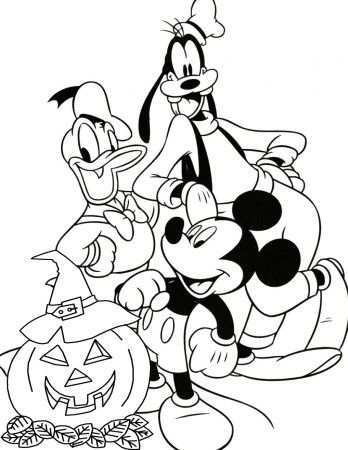 Free Disney Halloween Coloring Pages Lovebugs And Postcards Kleurplaten Disney Kleurp