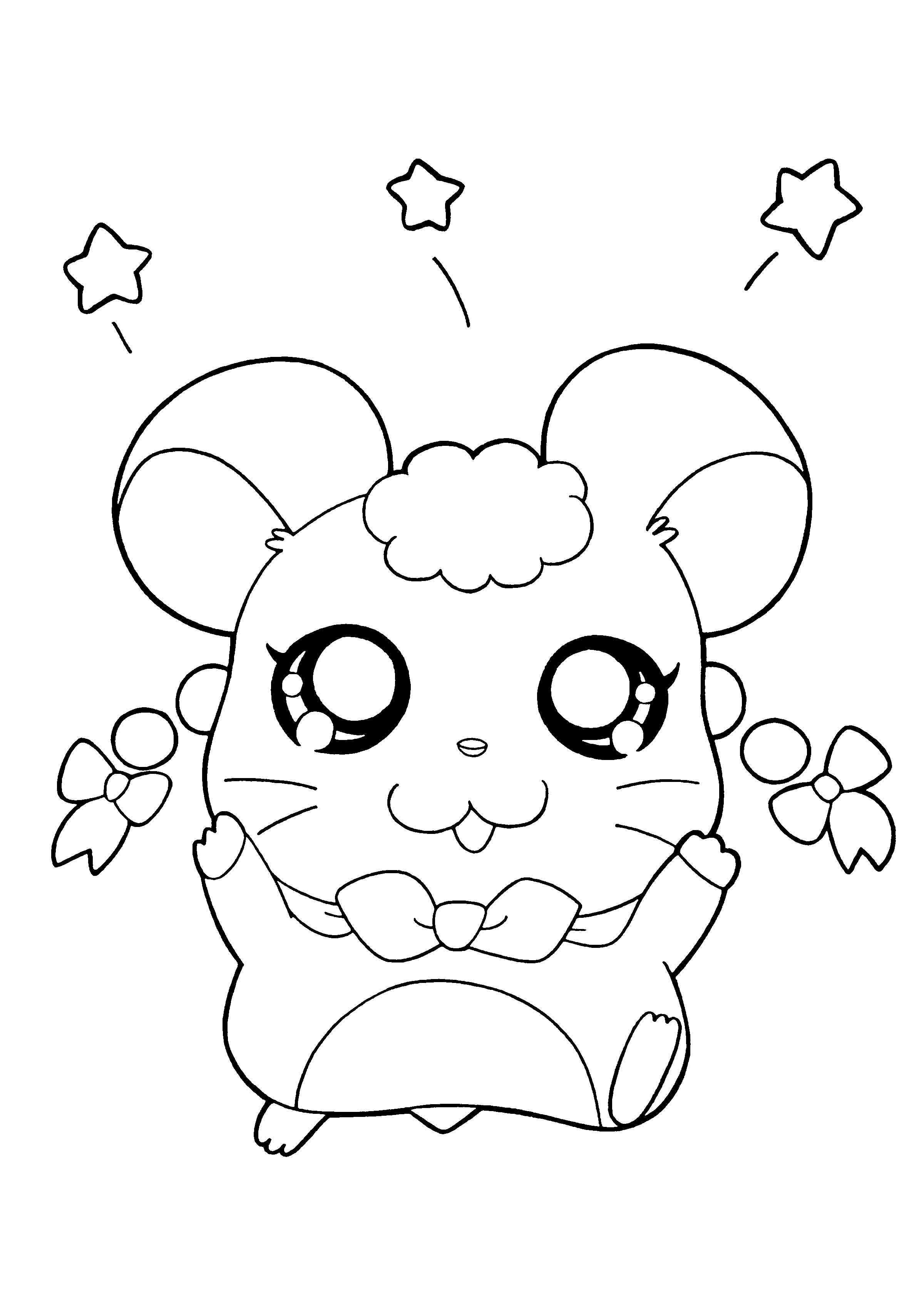 Coloring Page Hamtaro Coloring Pages 147 Puppy Coloring Pages Animal Coloring Pages C