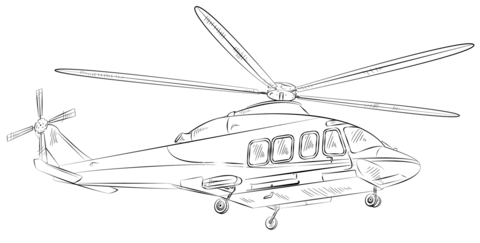 Civiele Helikopter Kleurplaat Tekentutorials Stap Voor Stap Tekenen Helikopter