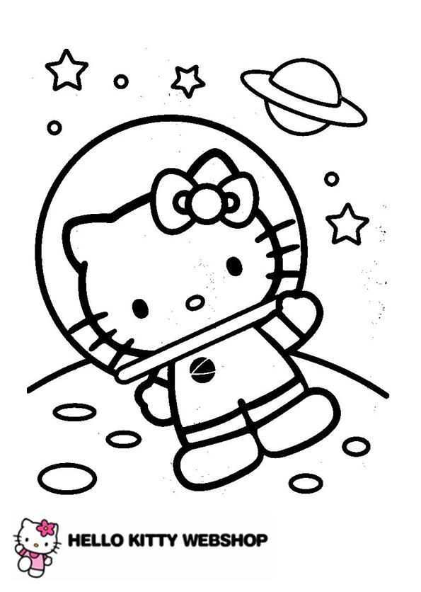 Hello Kitty Coloring Page Hello Kitty Kleurplaten Poesje