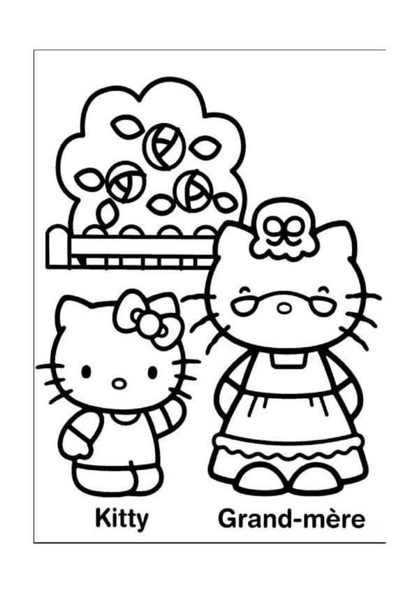 Hello Kitty Kleurplaten 24 Kleurplaten Voor Kinderen Hello Kitty Kleding Hello Kitty