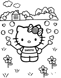 Pin Van Joke De Schrijver Op Kleurplaten In 2020 Hello Kitty Hello Kitty Afbeeldingen