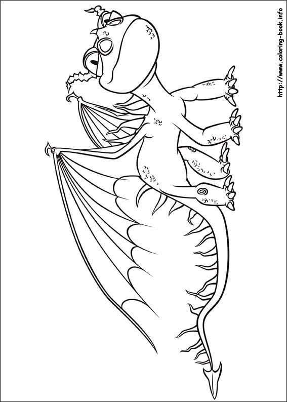 How To Train Your Dragon Coloring Picture Dragon Coloring Page How Train Your Dragon