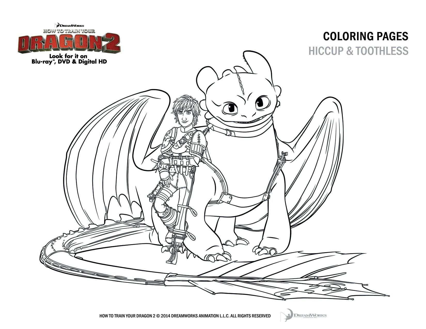 How To Train Your Dragon 2 Printables And Giveaway Dragon Coloring Page How Train You
