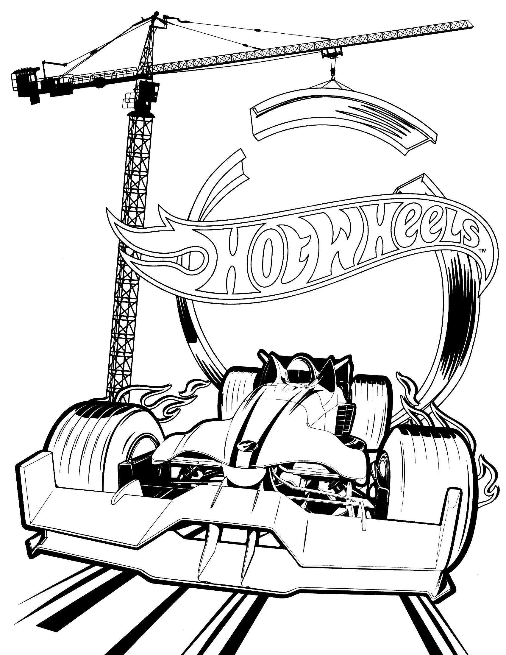 Team Hot Wheels Coloring Pages Coloring Page Cars Coloring Pages Race Car Coloring Pa