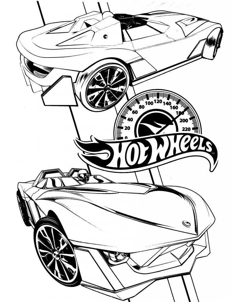 Free Printable Hot Wheels Coloring Pages For Kids Hot Wheels Birthday Cars Coloring P