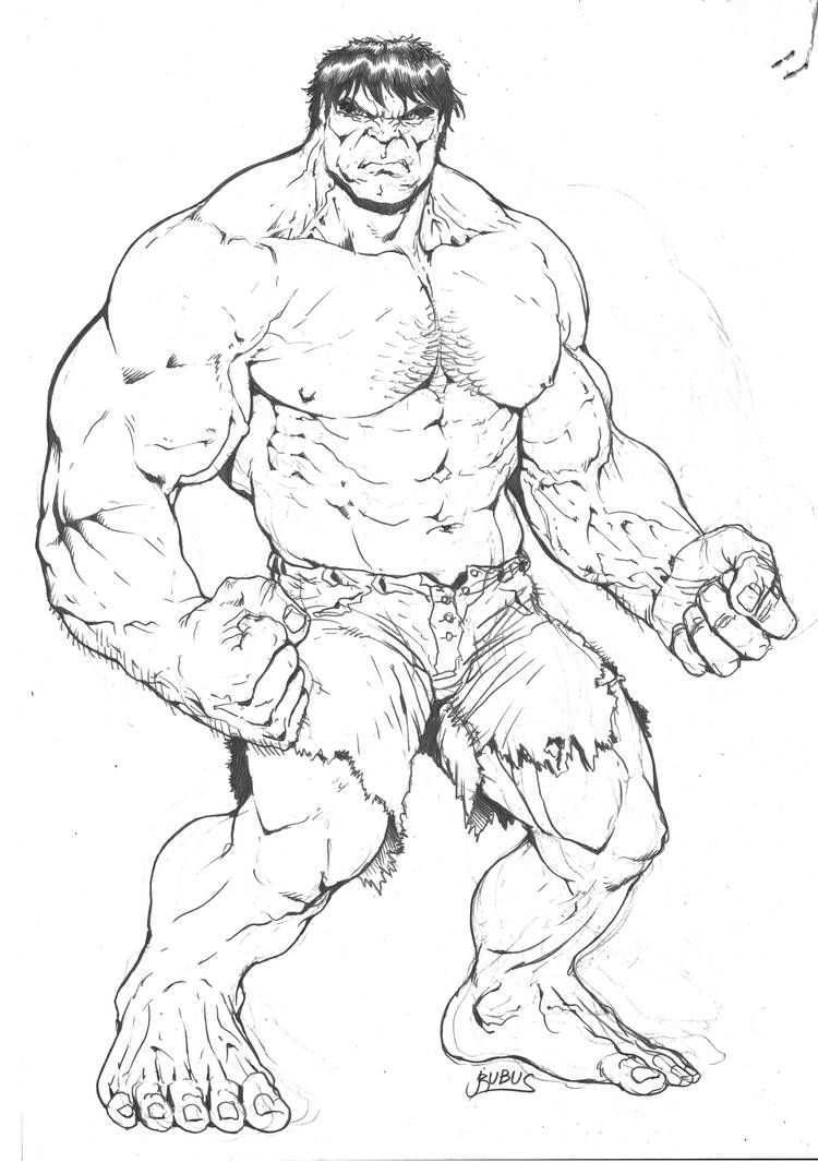 Marvel Green Hulk Pencils By Rubusthebarbarian Superhero Coloring Pages Superhero Col