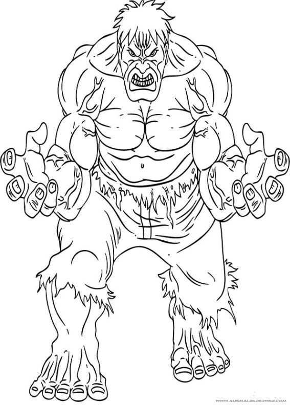 Ausmalbilder Hulk 9 Jpg Ausmalbilder Fur Kinder Hulk Coloring Pages Superhero Colorin