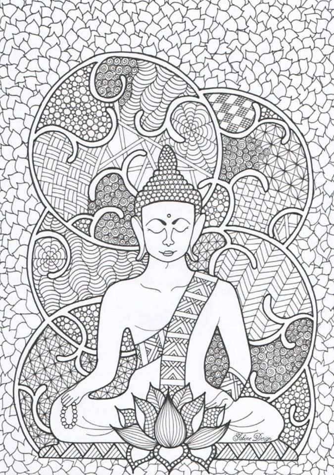 Buddha Coloring Page 2 Jpg 675 960 India Knutselen Kleurboek Kleurplaten Voor Kindere