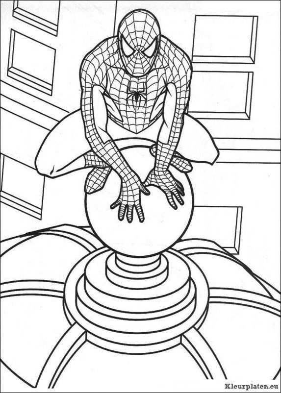 Spiderman Kleurplaat 9174 Kleurplaat Boek Bladzijden Kleuren Kleurboek Kleurplaten