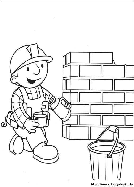Bob The Builder Coloring Picture Coloring Pages Bob The Builder Coloring Pages For Ki