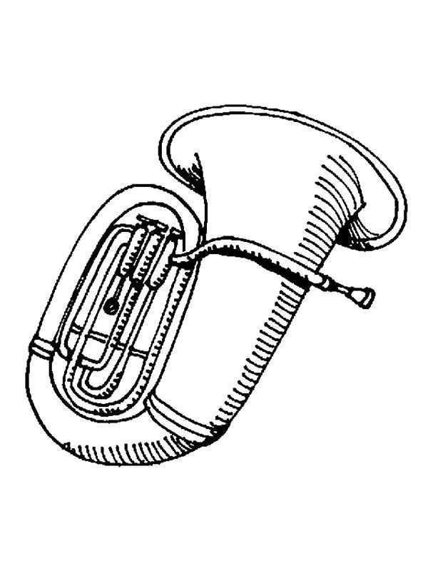 Coloring Page Musical Instruments Musical Instruments Muziekinstrumenten Musicals Kle