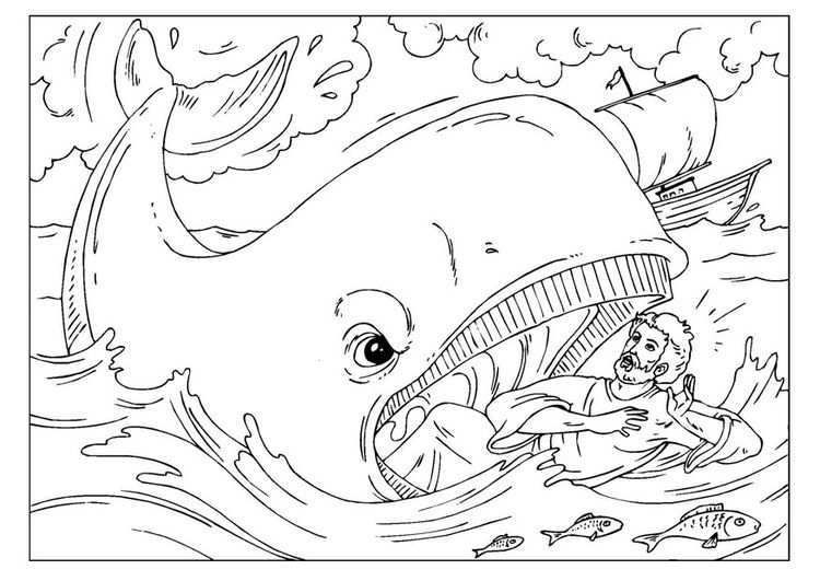 Coloring Page For Jonah Find Other Bible Story Pages By Clicking The Category Button