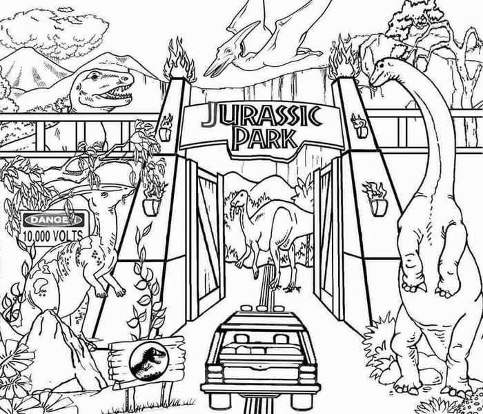 Free Printable Jurassic Park Coloring Pages Dinosaur Coloring Pages Lego Coloring Pag