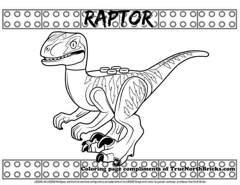 Coloring Raptor True North Bricks Lego Coloring Pages Coloring Pages Lego Coloring