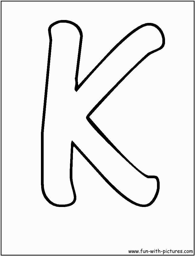 Letter K Coloring Sheet Elegant Letter K Coloring Pages In 2020 Coloring Letters Colo