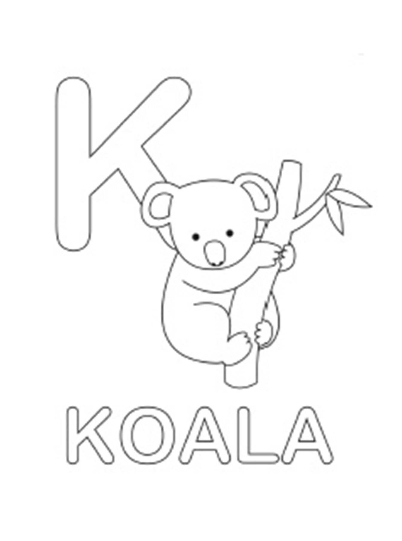 Koala Alphabet Coloring Pages Free Bear Coloring Pages Preschool Coloring Pages Abc C