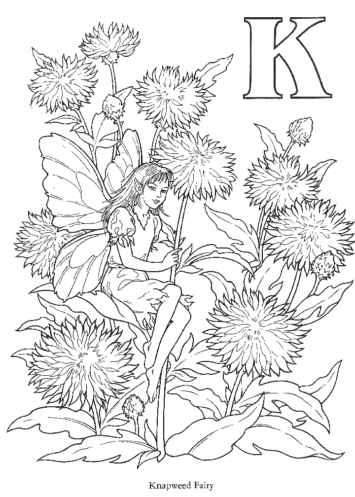 Fairy Coloring Pages Bloemen Kleurplaten Kleurplaten Fee Kleurplaten