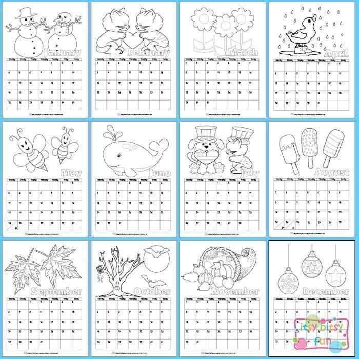 Afbeeldingsresultaat Voor Krokotak Kalender 2018 Kalender Fur Kinder Kinder Printable