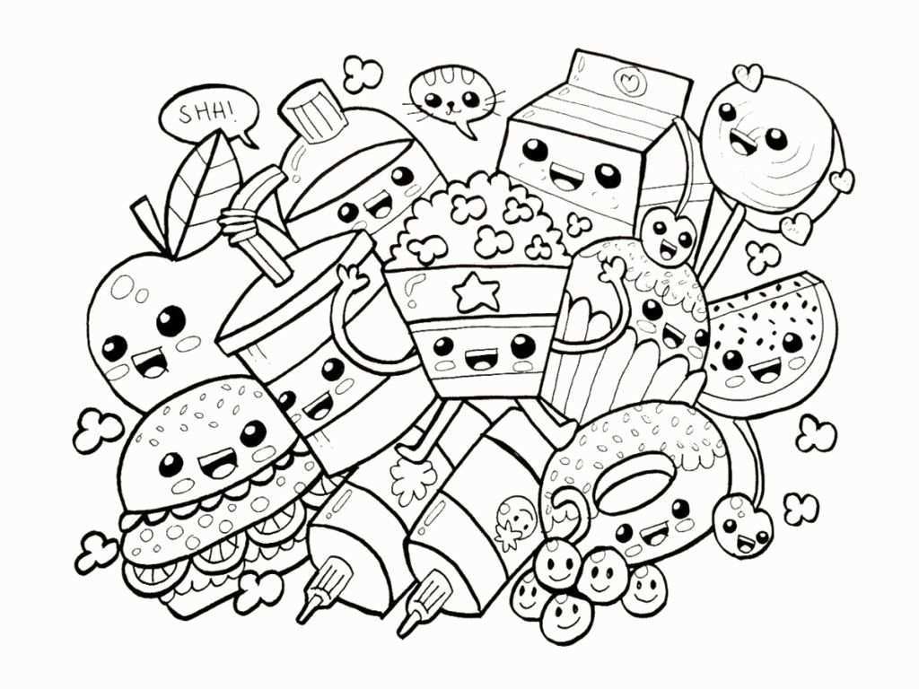 Thanksgiving Coloring Pages For Children Elegant Coloriage Kawaii Sushi Disney Billedresultat For Fortn Cute Coloring Pages Food Coloring Pages Cute Doodle Art