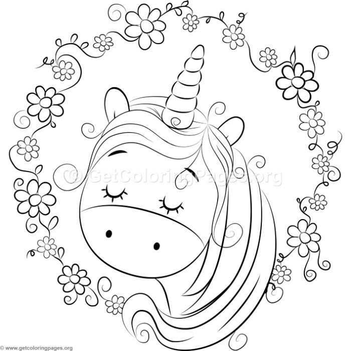 Cute Unicorn 5 Coloring Pages Unicorn Coloring Pages Cute Coloring Pages Coloring Pag