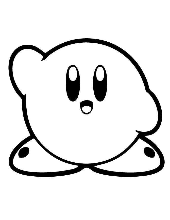 Free Printable Kirby Coloring Pages For Kids Cute Coloring Pages Coloring Pages For K