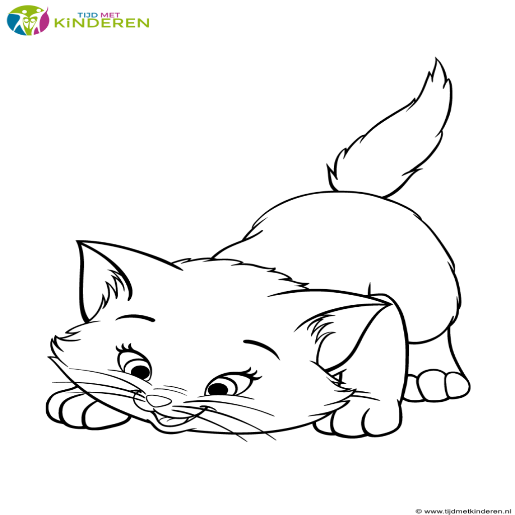 Kleurplaat Poes 53 Leukste Katten En Poezen Kleurplaten Coloring Pages Digital Stamps Drawings
