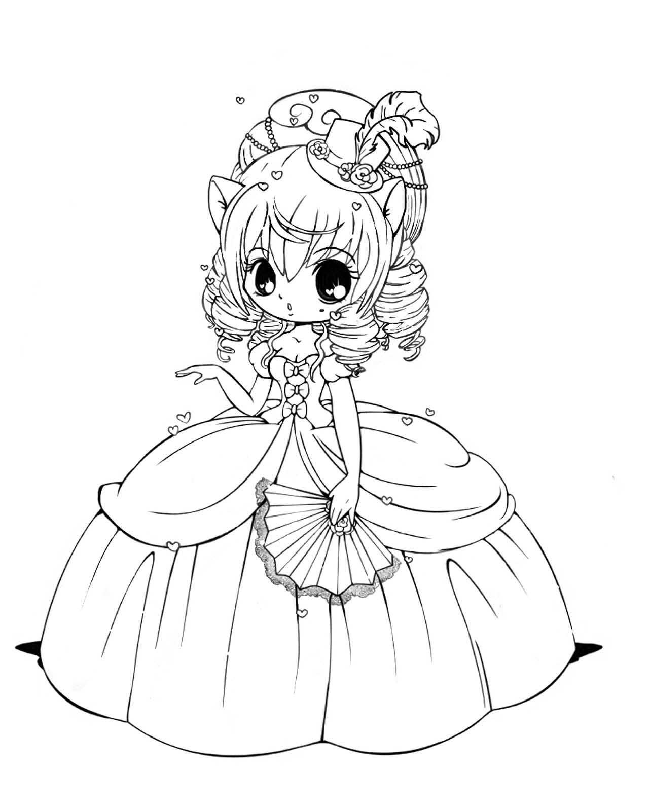 Princess Found On Google Kleurplaten Digi Stempels Chibi