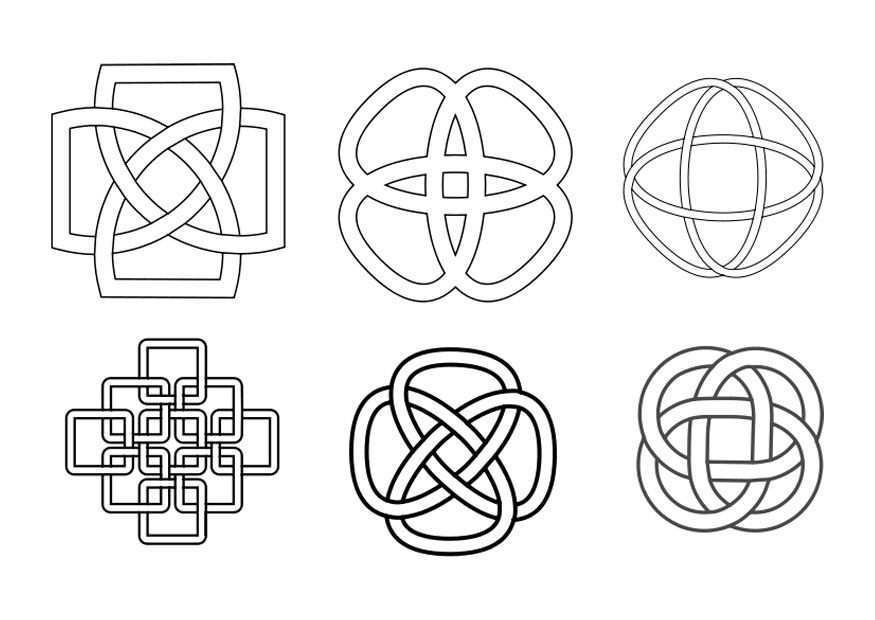 Keltische Knopen Keltische Knopen Keltische Symbolen Keltisch