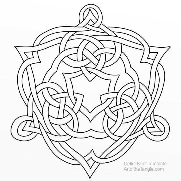 Celtic Knot Templates Keltisch Keltische Knopen Symbolen