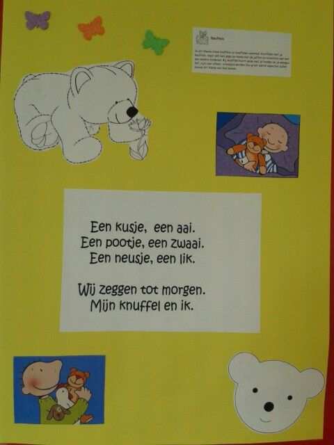 Knuffels Knuffel Thema Slapen