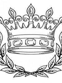 Kleurplaten Koningsdag Topkleurplaat Nl Kroon Tekening Koningin Tatoeage Kroon Tatoea