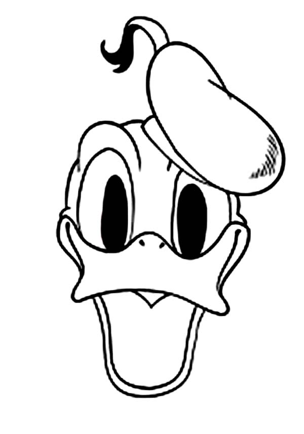 Selfie Donald Duck Coloring Pages Netart Coloring Pages For Kids Cartoon Coloring Pag