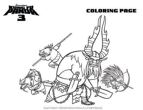 Kung Fu Panda 3 Activity Sheets Images Kung Fu Panda Kung Fu Panda 3 Coloring Pages