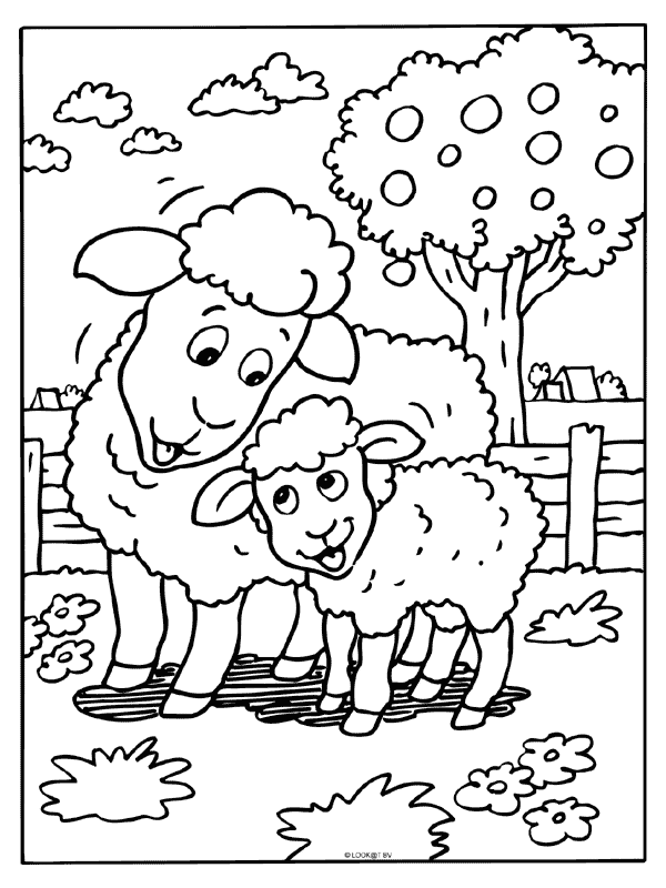 Animals Coloring Pages Coloringpages1001 Com In 2020 Farm Animal Coloring Pages Coloring Pages Farm Coloring Pages