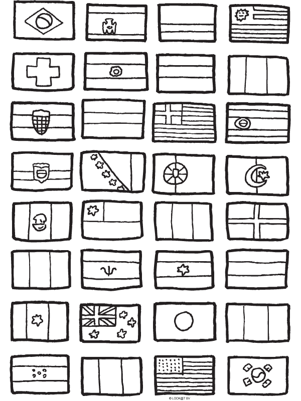 Kleurplaat Wk 2014 Vlaggen Landen Kleurplaten Nl Vlaggen Rond De Wereld Wereldbol Knu
