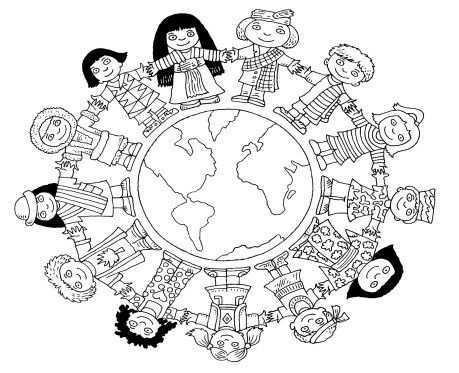 Kleurplaat World Map Coloring Page Coloring Pages Free Coloring Pages