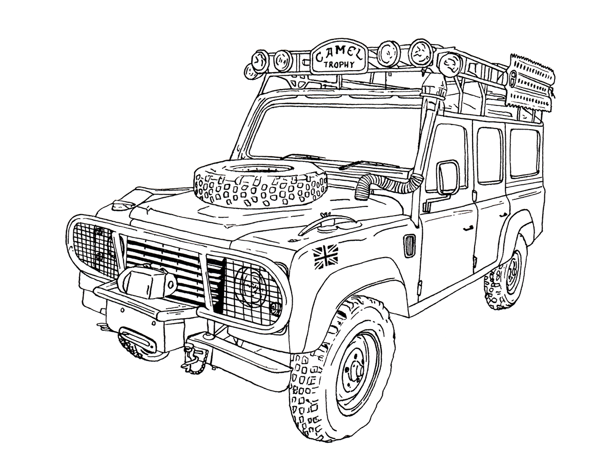 Land Rover Booklet On Behance Land Rover Land Rover Defender Land Rover Defender 110