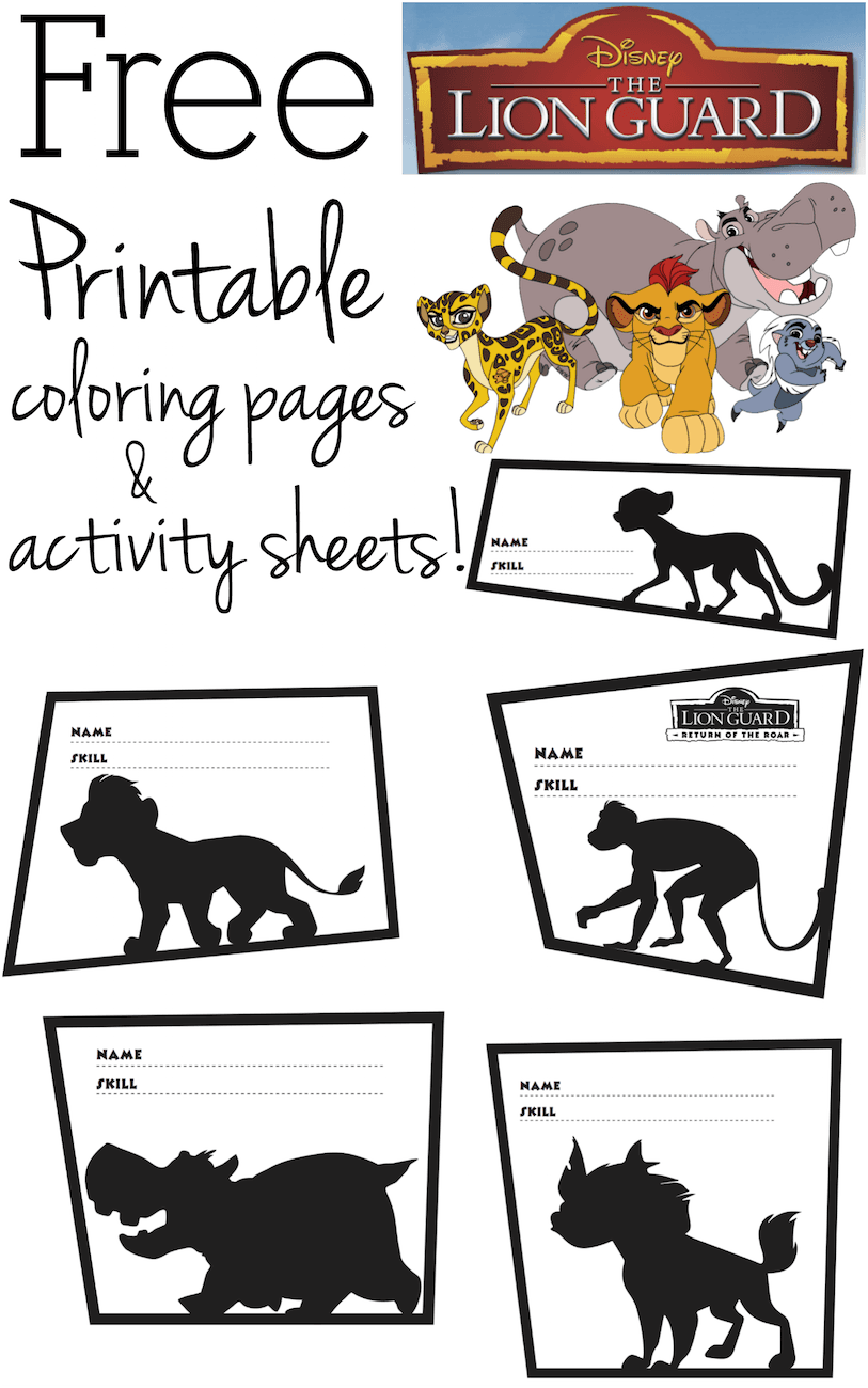 Free Printable The Lion Guard Coloring Pages And Activity Sheets Lion Guard Birthday Party Lion Guard Birthday Lion Guard