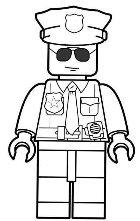 Coloring Rocks Lego Coloring Pages Lego Coloring Lego Police