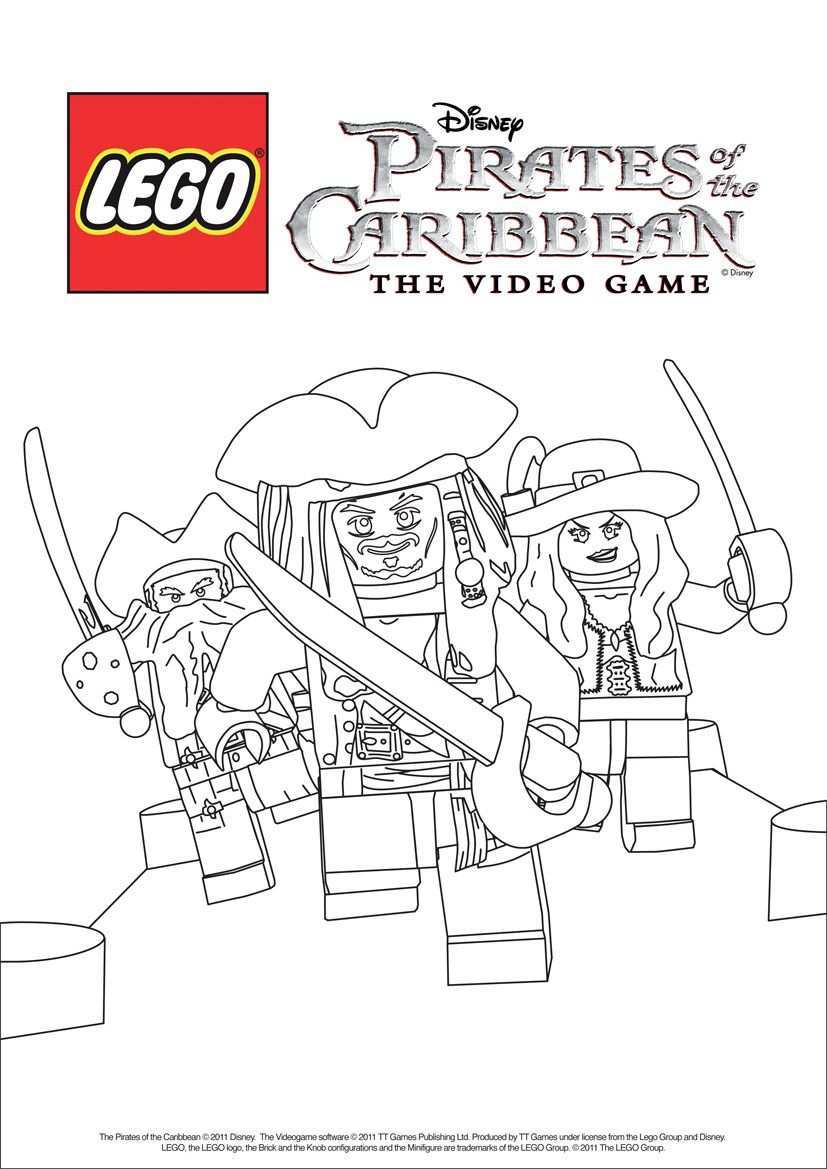 Printables So Hard To Find Lego Pirates Of The Caribbean Coloriage Lego Lego Coloriag