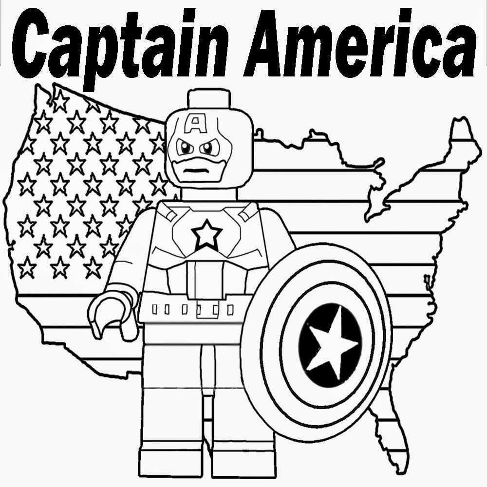 Captain America Lego Coloring Pages Lego Coloring Pages Avengers Coloring Pages Capta