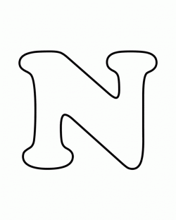 Letter N Coloring Pages Alfabet Letters Alfabet Kleurplaten