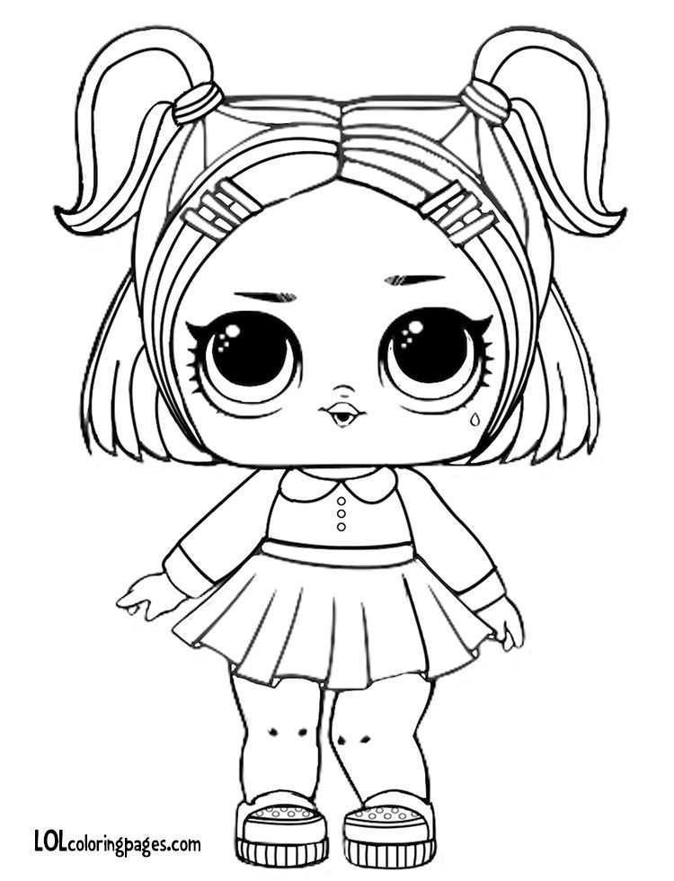 Lol Doll Coloring Pages Dusk Lol Dolls Coloring Pages Cartoon Coloring Pages